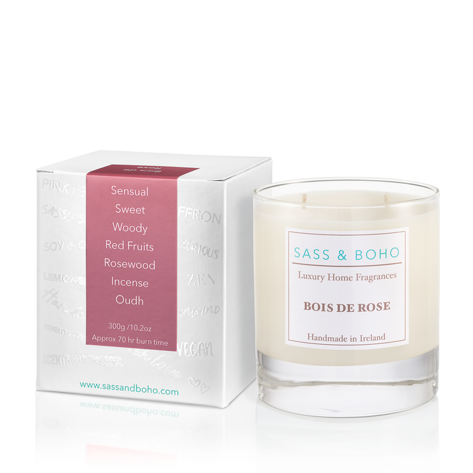 Bois de Rose Fragrance | Bois De Rose | Fragrance Candle | Sass & Boho