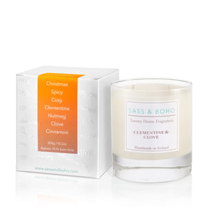 Clementine Clove Candle | Fragrance Candle | Sass & Boho