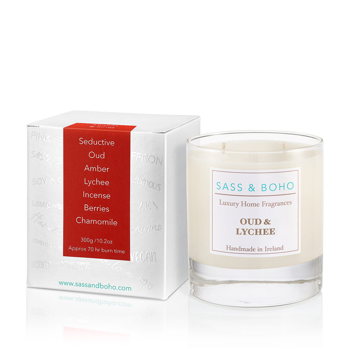 Oud & Lychee Candle