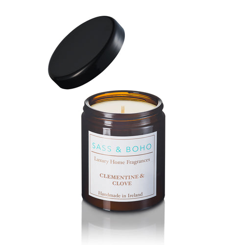 Clementine Clove Aroma | Soy Wax Candle | Soy Candle | Sass & Boho